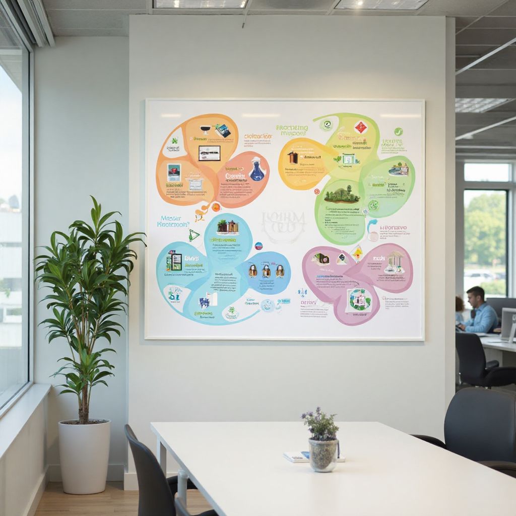 Valorile companiei ilustrate